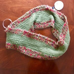NWT Sakroots Green Red and Pink Scarf